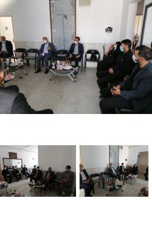 گزارش تصویری دیدار و گفتگوی مهندس زارع مدیرکل دفتر امور روستایی و شوراهای استانداری یزد
